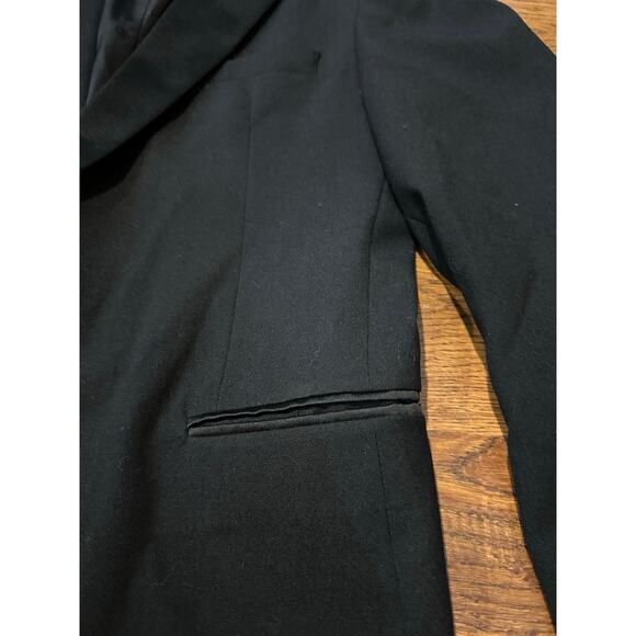 Oscar de la Renta Men's 100% Wool Tuxedo Jacket Black Approx Size 42R - Picture 5 of 13